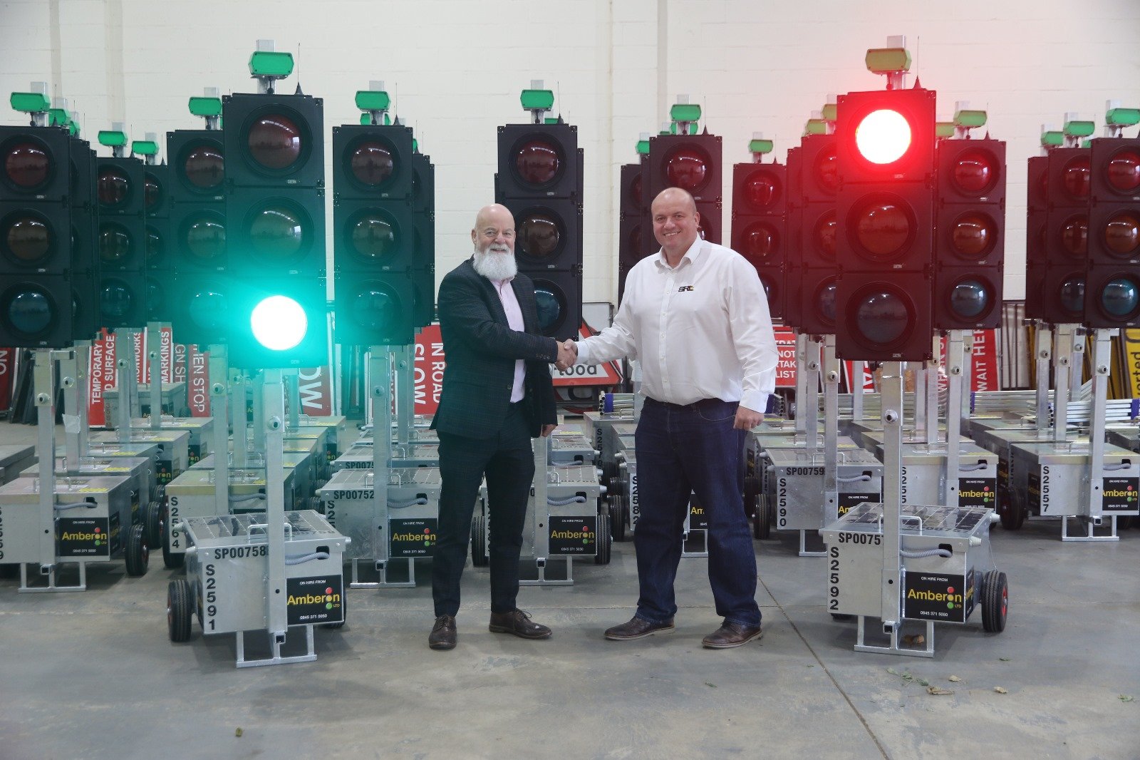 Core Highways invests £1m for 237 SRL portable traffic light systems - Core Highways